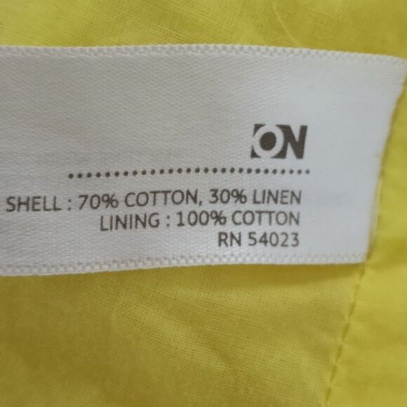 OLD NAVY YELLOW DRESS SZ.L EUC - Picture 8 of 9